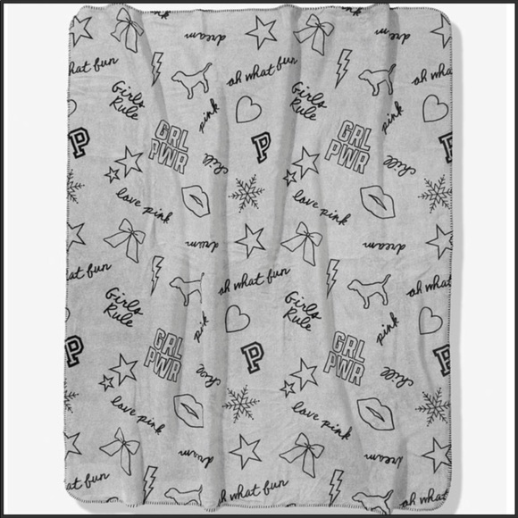 VS PINK SHERPA BLANKET